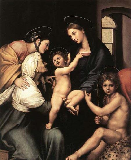 RAFFAELLO Sanzio Madonna dell'Impannata